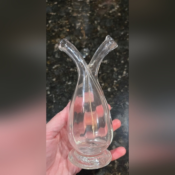 Vintage Frence Olive Oil And Vinegar Service Decanter - Picture 5 of 5